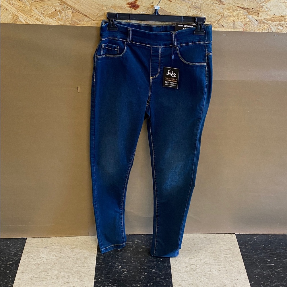 Women's high waist pull on Suko Blue Jeans